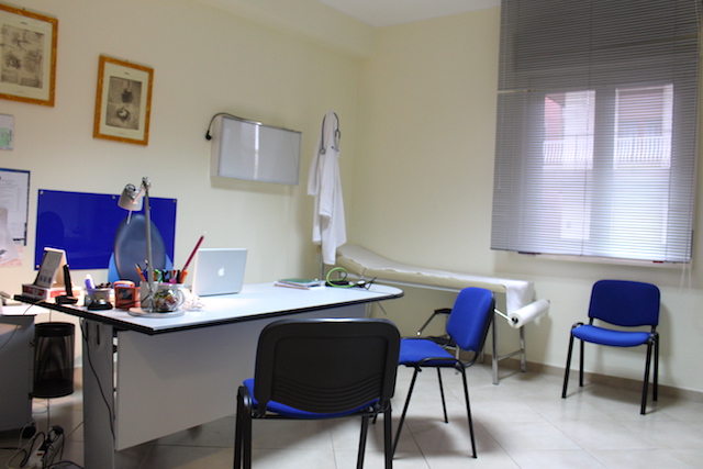 Interni dello studio di Neuropsichiatria Infantile